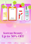 Up to 50% Off on Select Korean Beauty Products